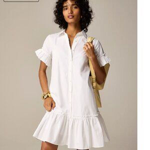 J. Crew Amelia shirtdress in cotton poplin Size Small